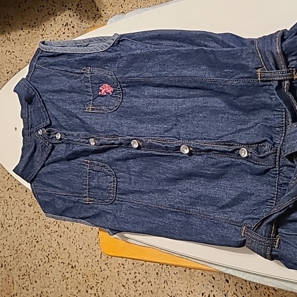 US Polo Assn girls size 10 100% cotton dress - Picture 4 of 8